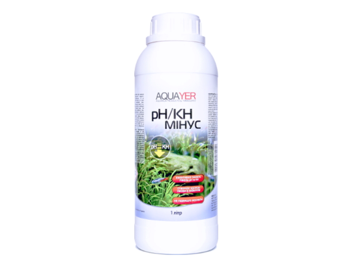 Aquayer pH/KH мінус 1 л для зниження кислотності та карбонатної жорсткості
