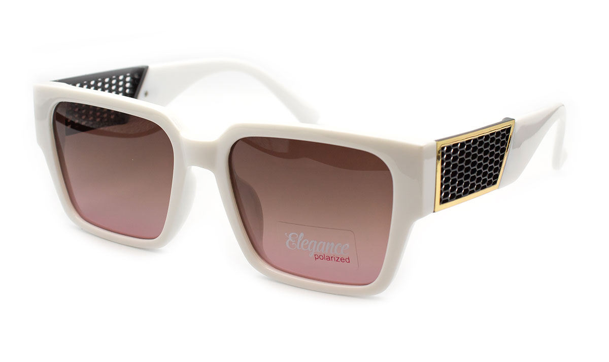 Солнцезащитные очки женские Elegance 24508-C3 Polarized Коричневый (41541)
