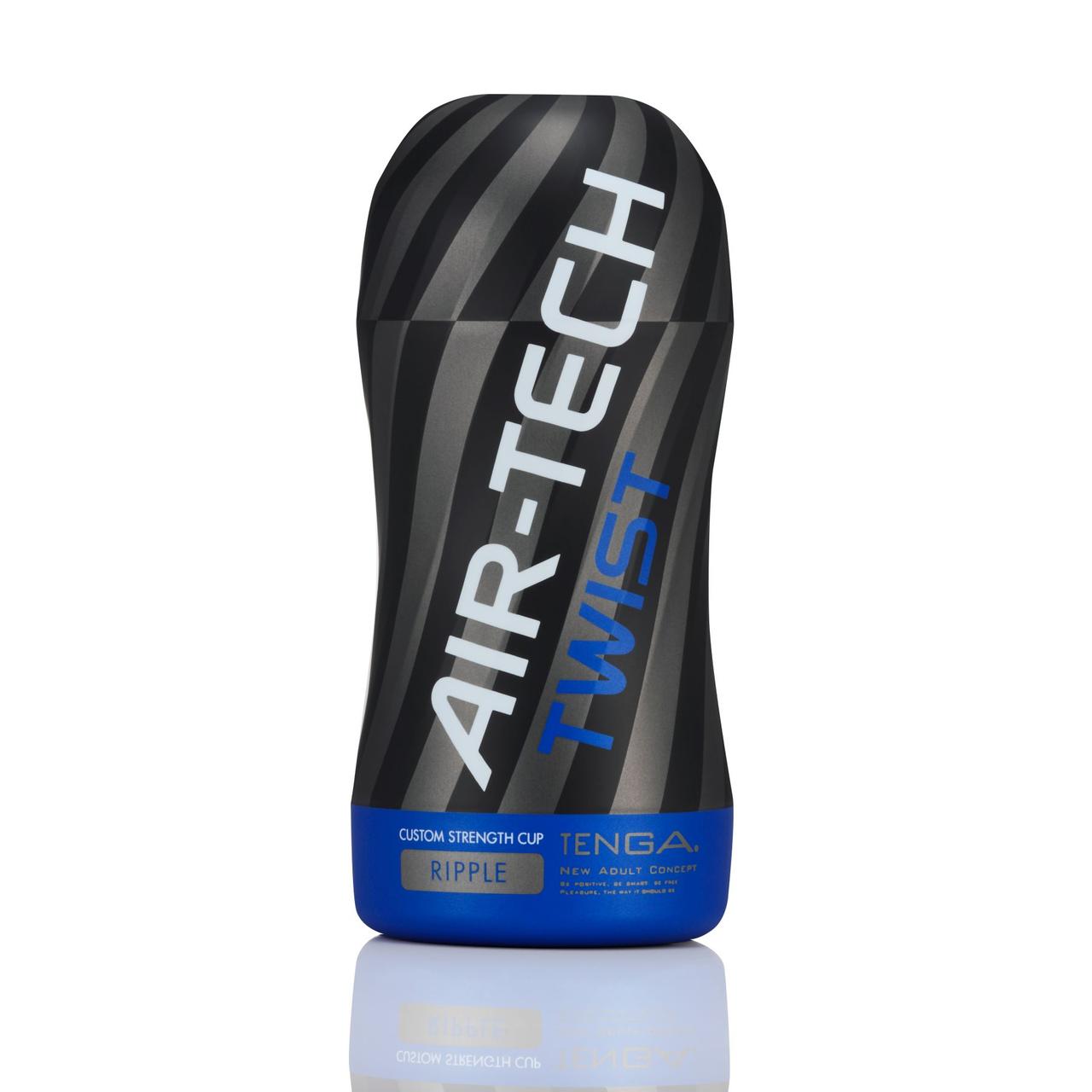 Мастурбатор Tenga Air-Tech TWIST Ripple Blue (SO1422)