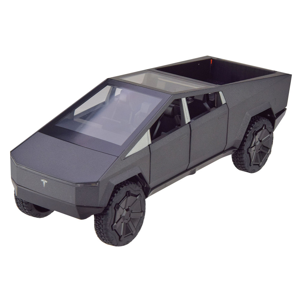 Машина металлическая Tesla Cybertruck АВТОПРОМ T7777 масштаб 1:24 Серый
