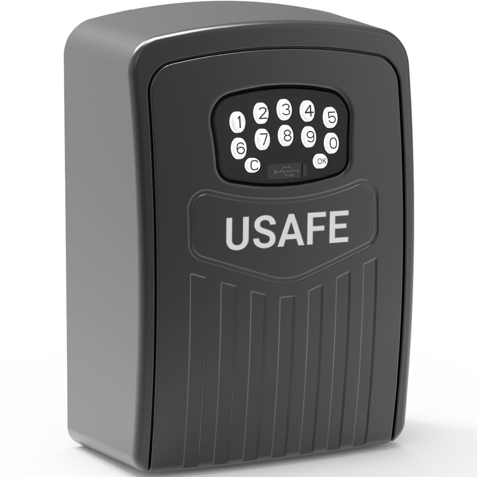 Электронный мини сейф для ключей uSafe KS-10 Bluetooth Черный