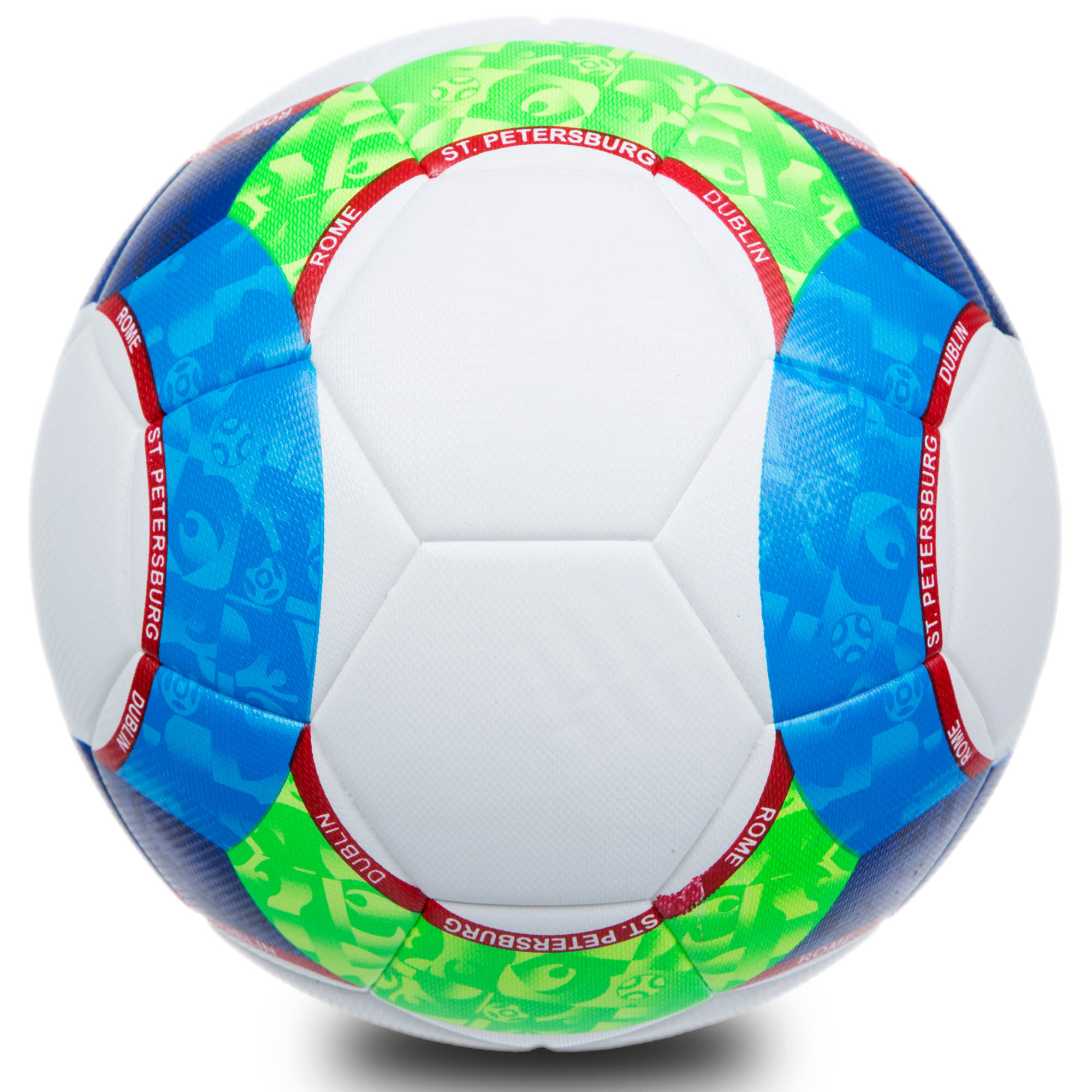 М'яч футбольний planeta-sport №5 PU Клеєний EURO 2020 (AC5998)
