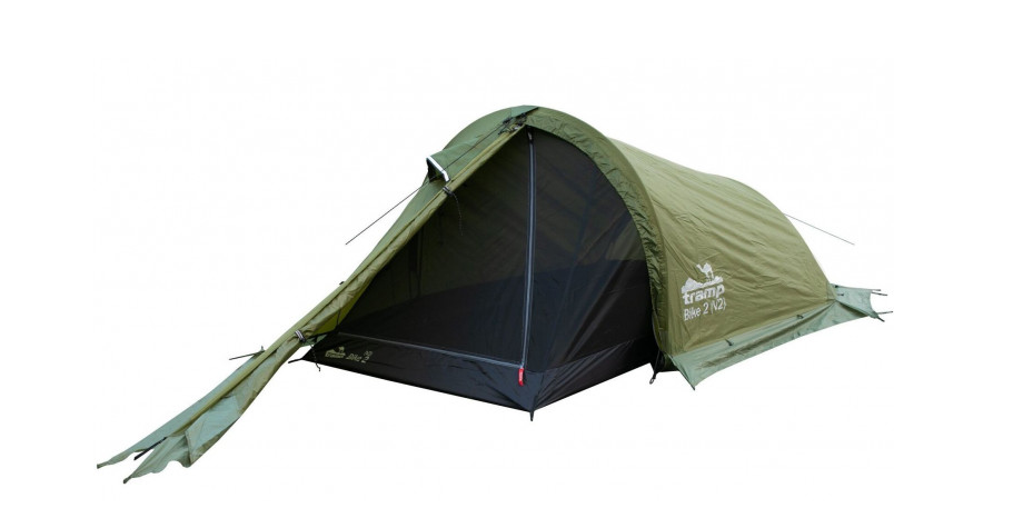Двухместная палатка Tramp Bike 2 (V2) TRT-020 Green