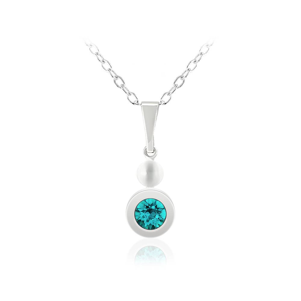 Кулон KOBI Tora з круглим каменем Swarovski 4 мм (7430-2677-70-32)