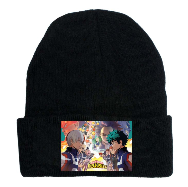 Шапка Jsstore My Hero Academy Моя Геройская Академия  One size Черная