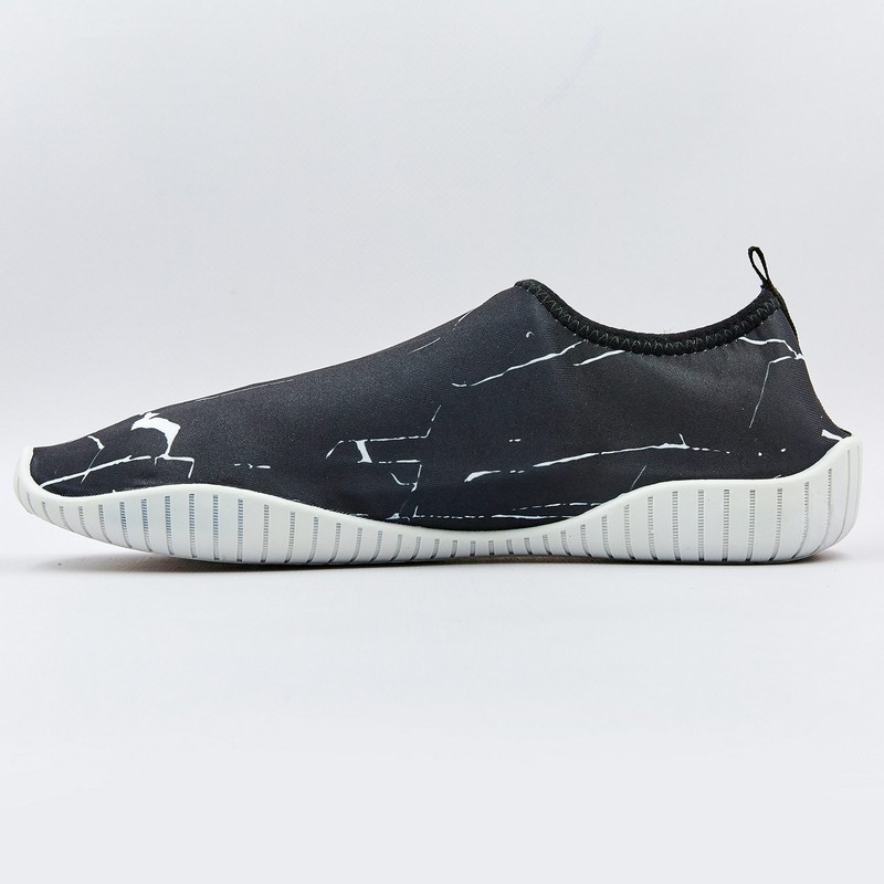 Обувь для пляжа и кораллов Zelart ZS002 26см (40-41) Черный-белый (SKL0985)