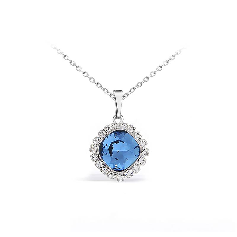 Кулон з ланцюжком KOBI Ivonn StrasS 12 мм зі Swarovski (7430-3119-09-32)