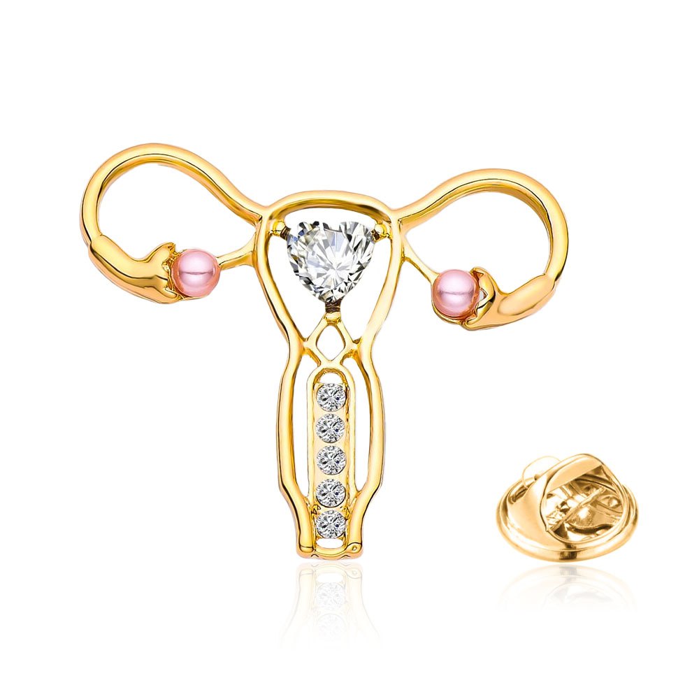Значок BROCHE Лоно золотистый BRGV113387