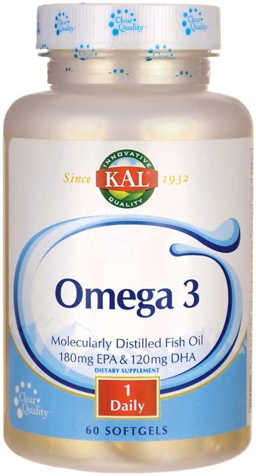 Omega 3 Fish 180/120 Kal 1000 мг 60 гелевых капсул