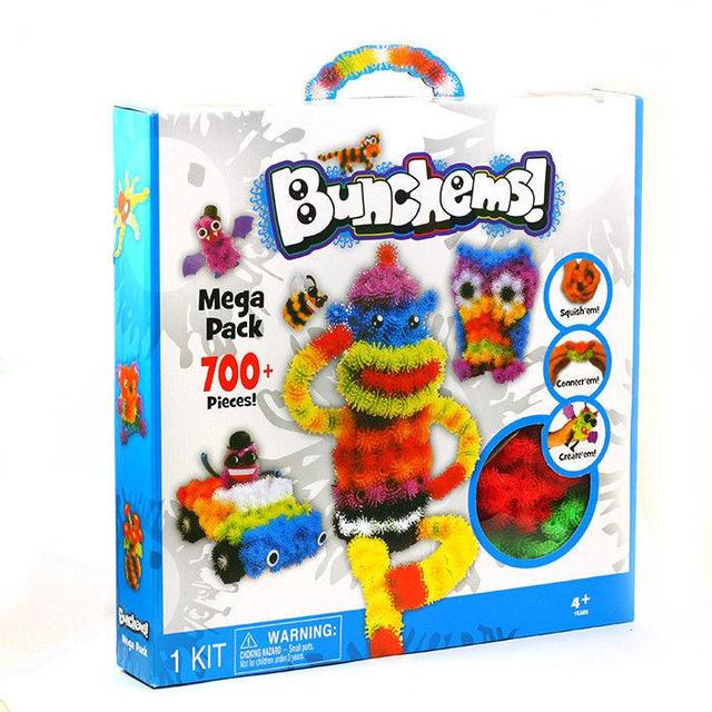 Конструктор-липучка Bunchems (Банчемс) 700 деталей