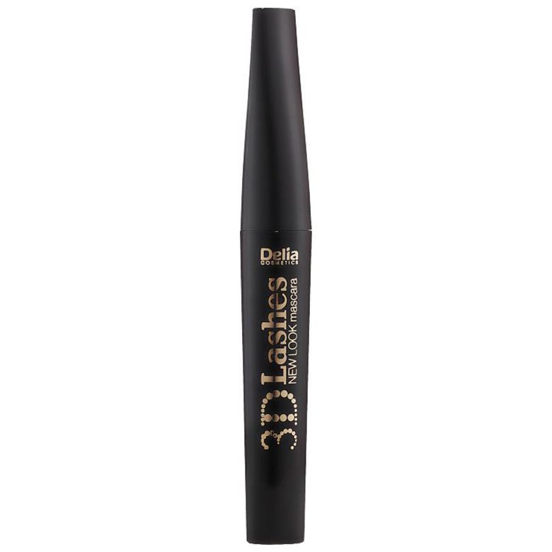 Тушь для ресниц Delia Cosmetics 3D New Look Черная 12мл