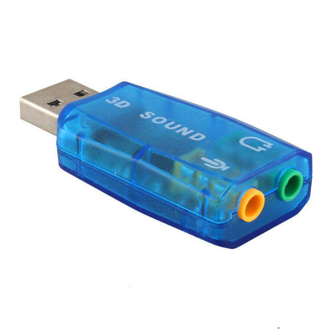 Звуковая карта USB Спартак Sound card 5.1 внешняя (000068)