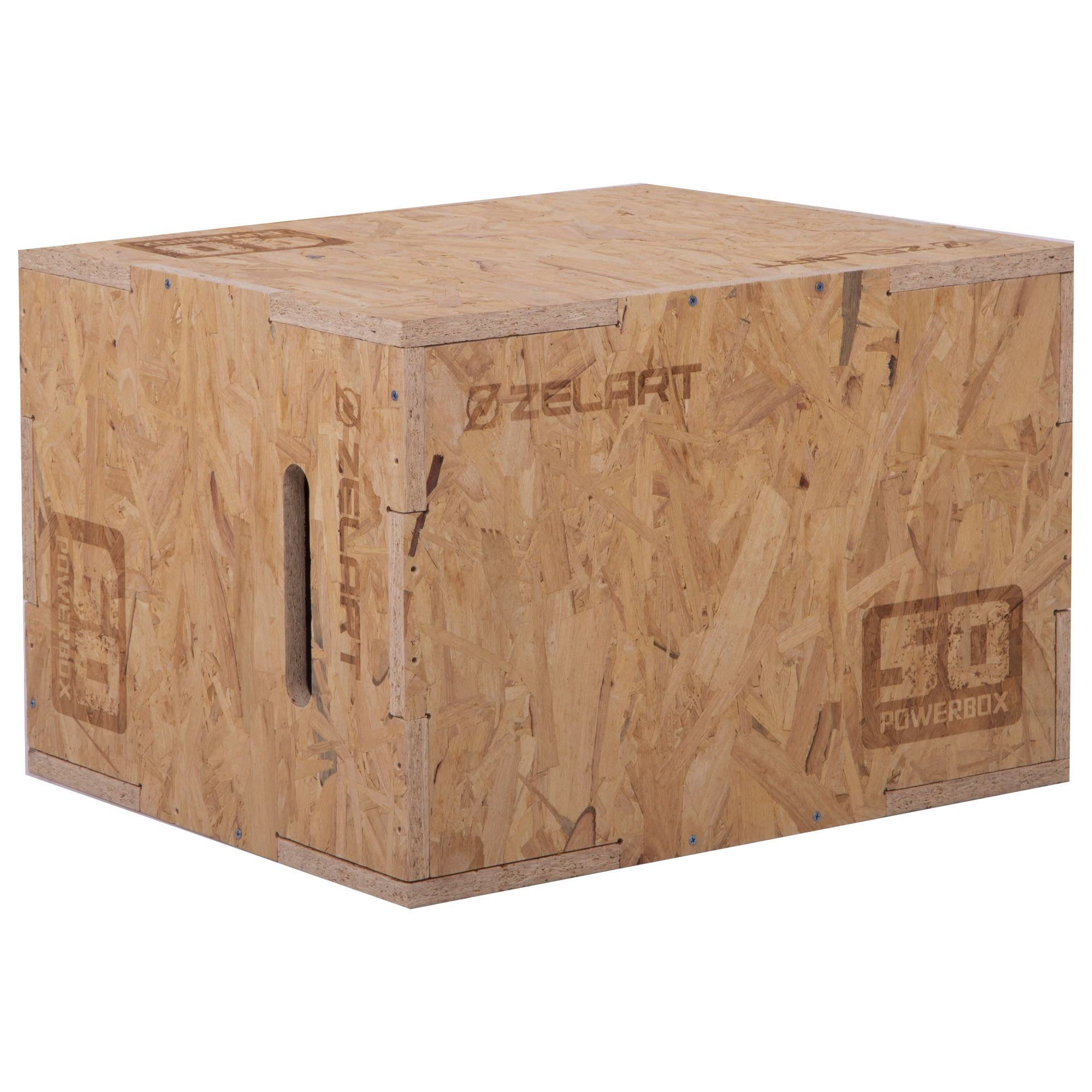 Бокс плиометрический деревянный Zelart BOX-WOOD FI-3636-1 1шт 60см Дерево