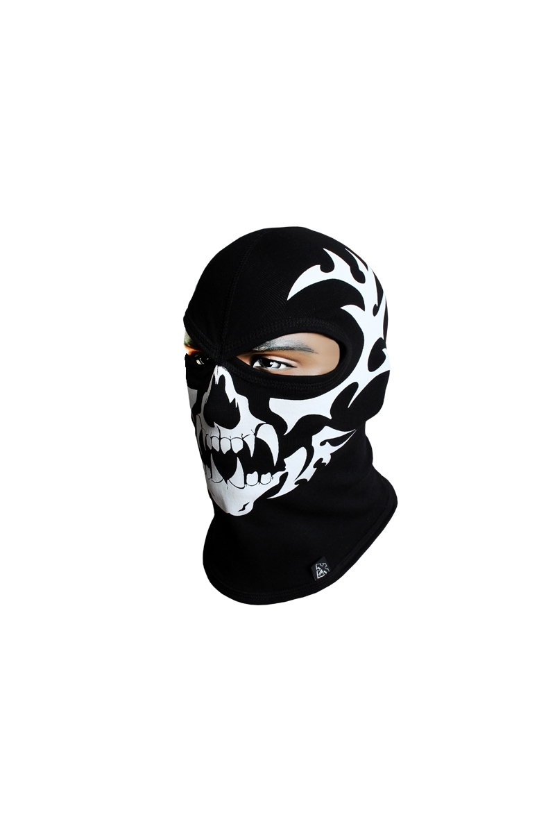 Балаклава Radical Skull s5 M/L Чорно-білий (r0942)