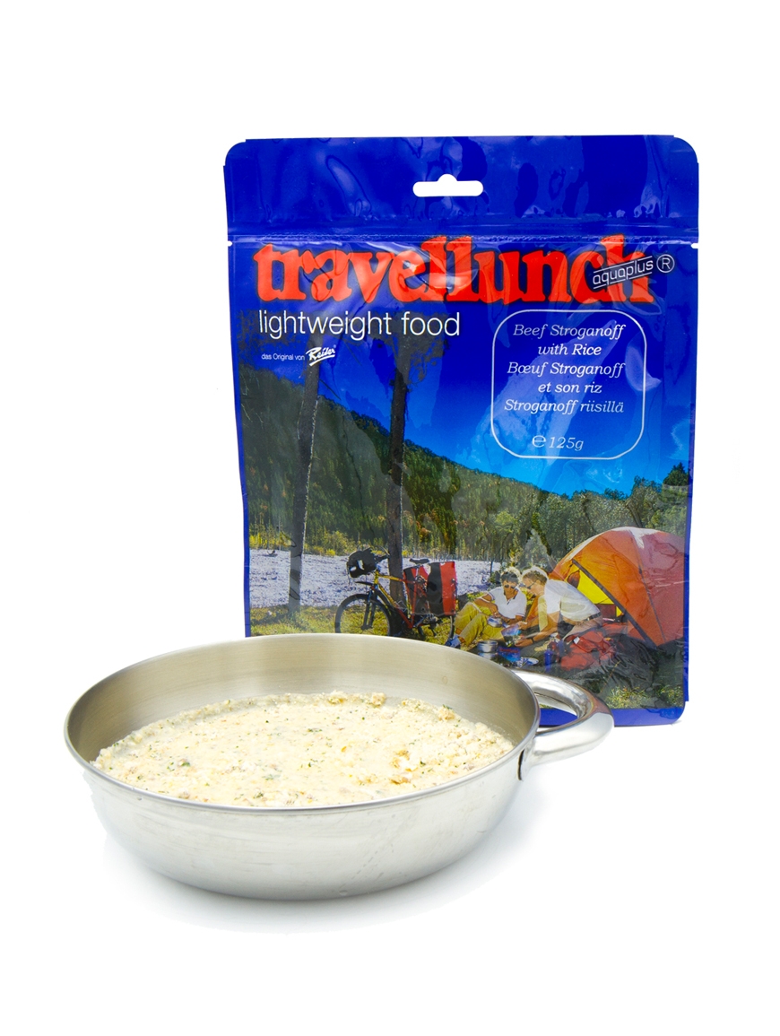 Бефстроганов Travellunch с рисом 250 г 2 порции (1004-50233)