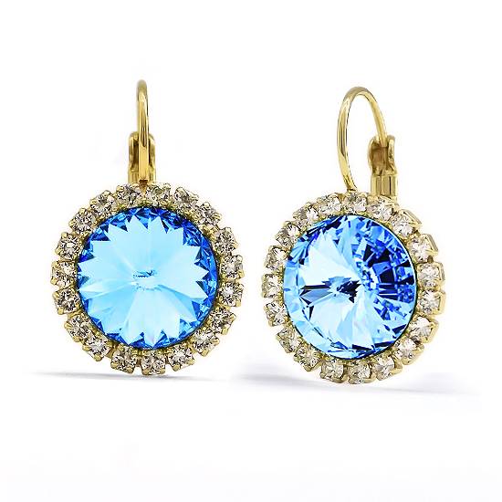 Сережки KOBI Rivoli Strass зі Swarovski (7440-3062-12-35)