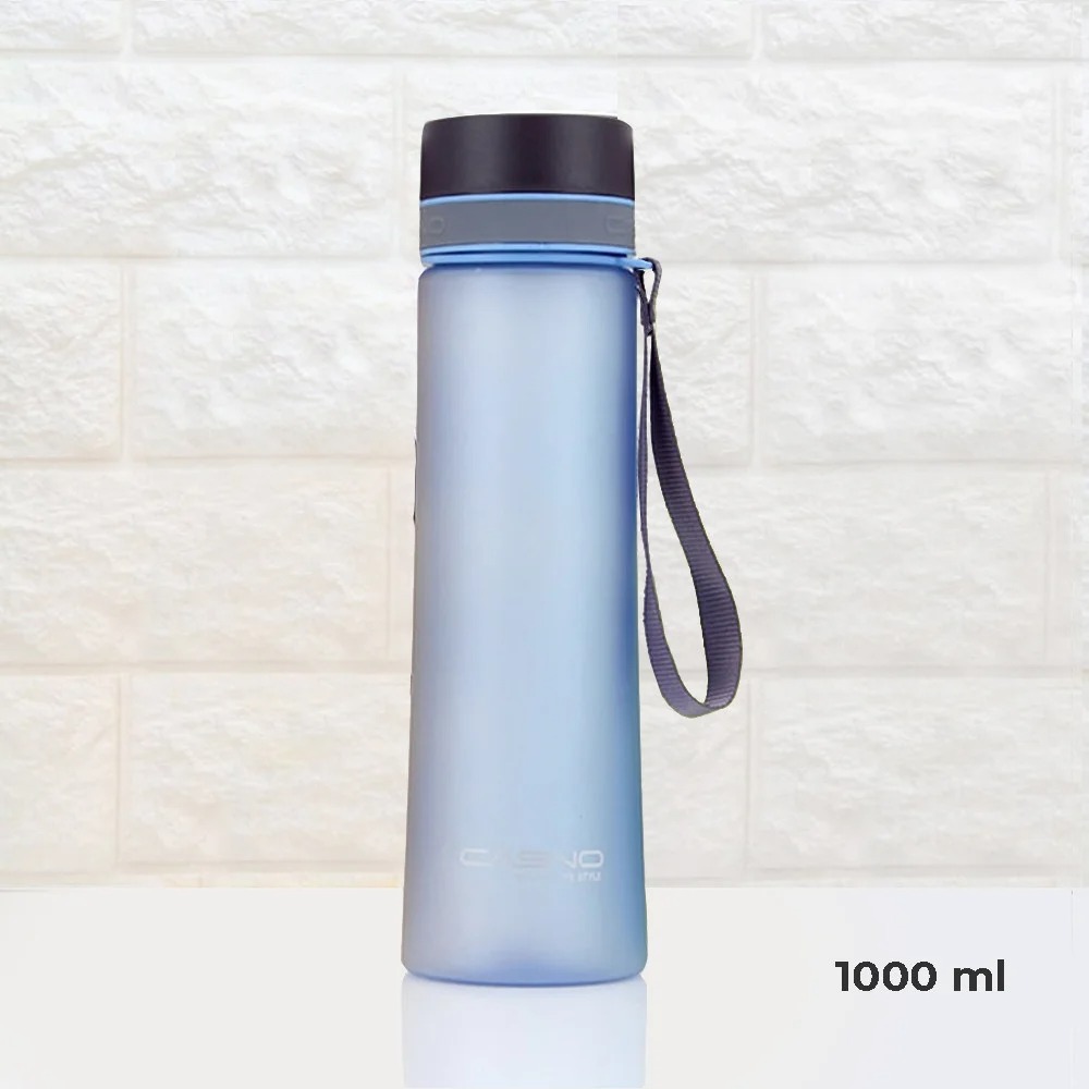 Пляшка для води CASNO 1000 мл KXN-1111 Синя