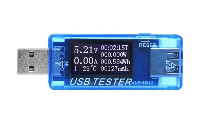 USB тестер измеритель напряжения и тока 8 в 1 8AF100151 (gr007046)