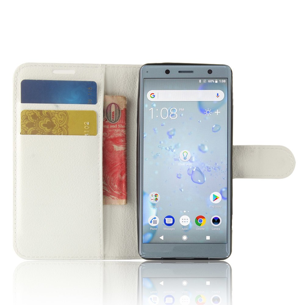 Чохол-книжка Litchie Wallet Sony Xperia XZ2 Compact H8314 / H8324 White (lwwh0231)