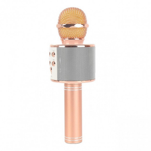 Bluetooth-мікрофон у чохлі Wster WS-858 Золотистий