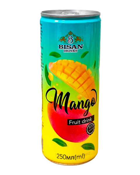 Напиток безалкогольный сокосодержащий Bisan MANGO 250 мл