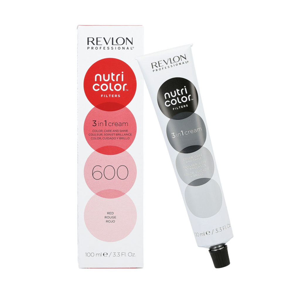 Тонирующий крем-бальзам для волос Revlon Professional Nutri Color Filters 600 Red 100 мл (8007376047129)