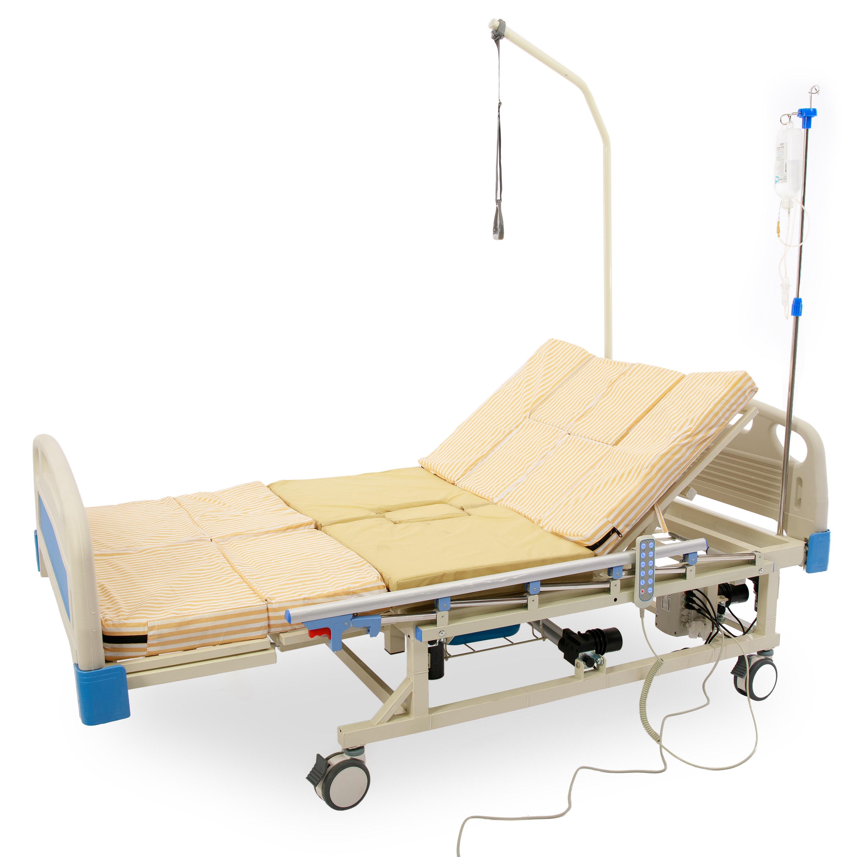 Медичне ліжко з туалетом та функцією бокового перевороту для тяжкохворих MED1