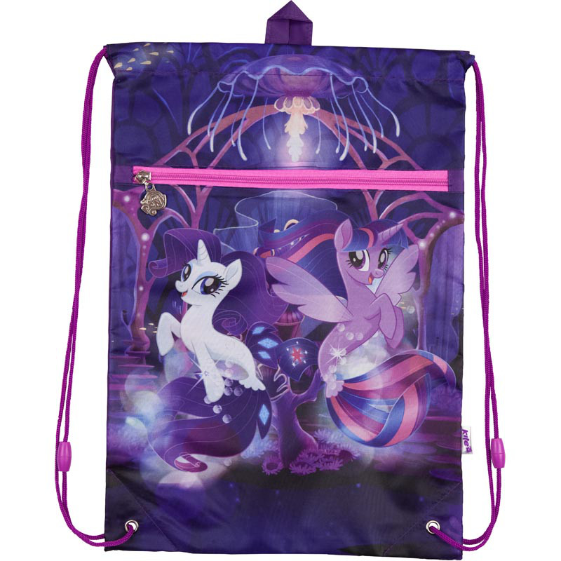 Сумка для взуття з кишенею Kite My Little Pony Фіолетовий (LP18-601M-2)