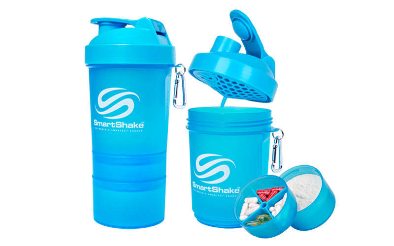 Шейкер planeta-sport 3-х камерний для спортивного харчування Smart Shaker Original FI-5053