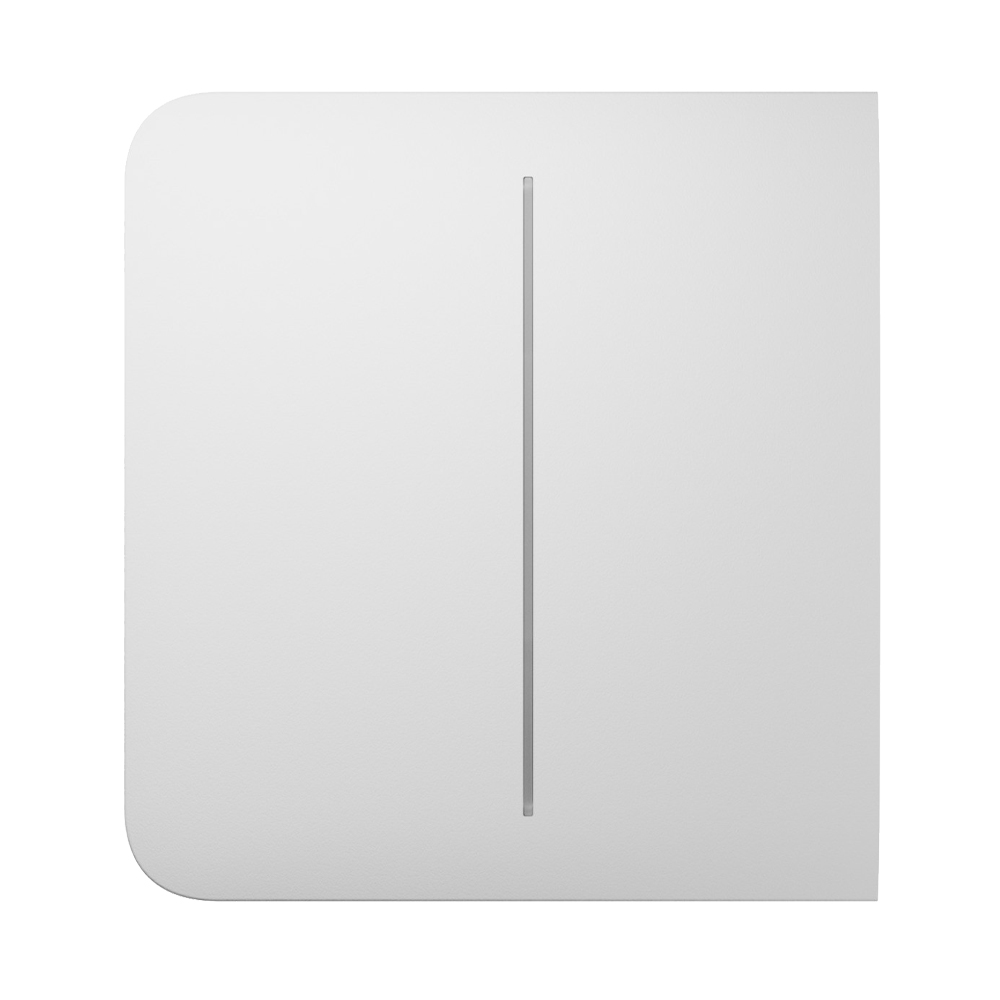Кнопка Ajax SideButton 2-gang white для двухклавишного выключателя