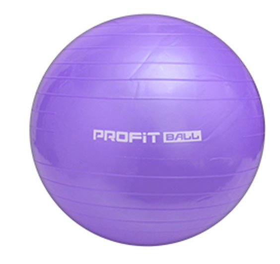 Мяч для фитнеса-55см PROFIT 0275 Фиолетовый