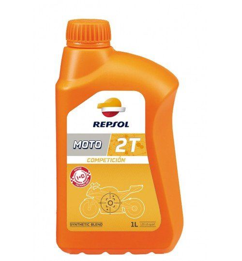 Олія для 2T двигунів Moto COMPETICION 1л REPSOL CP-1/RP146Z51