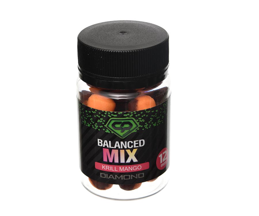 Бойли Carp Pro Diamond Balanced Mix Krill Mango 12мм (DCPBMKM12)