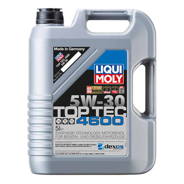 Синтетическое моторное масло Liqui Moly Top Tec 4600 5W-30 5 л