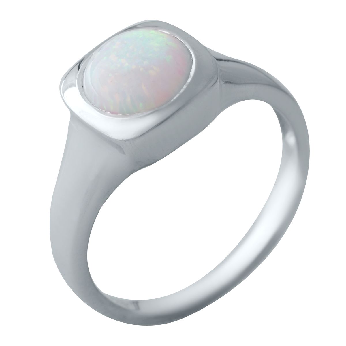 Серебряное кольцо SilverBreeze с опалом 0.788ct (2018162) 17 размер