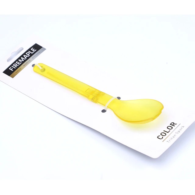 Ложка из тритана складная Fire Maple Tritan spork Желтый (1060-TritanY)