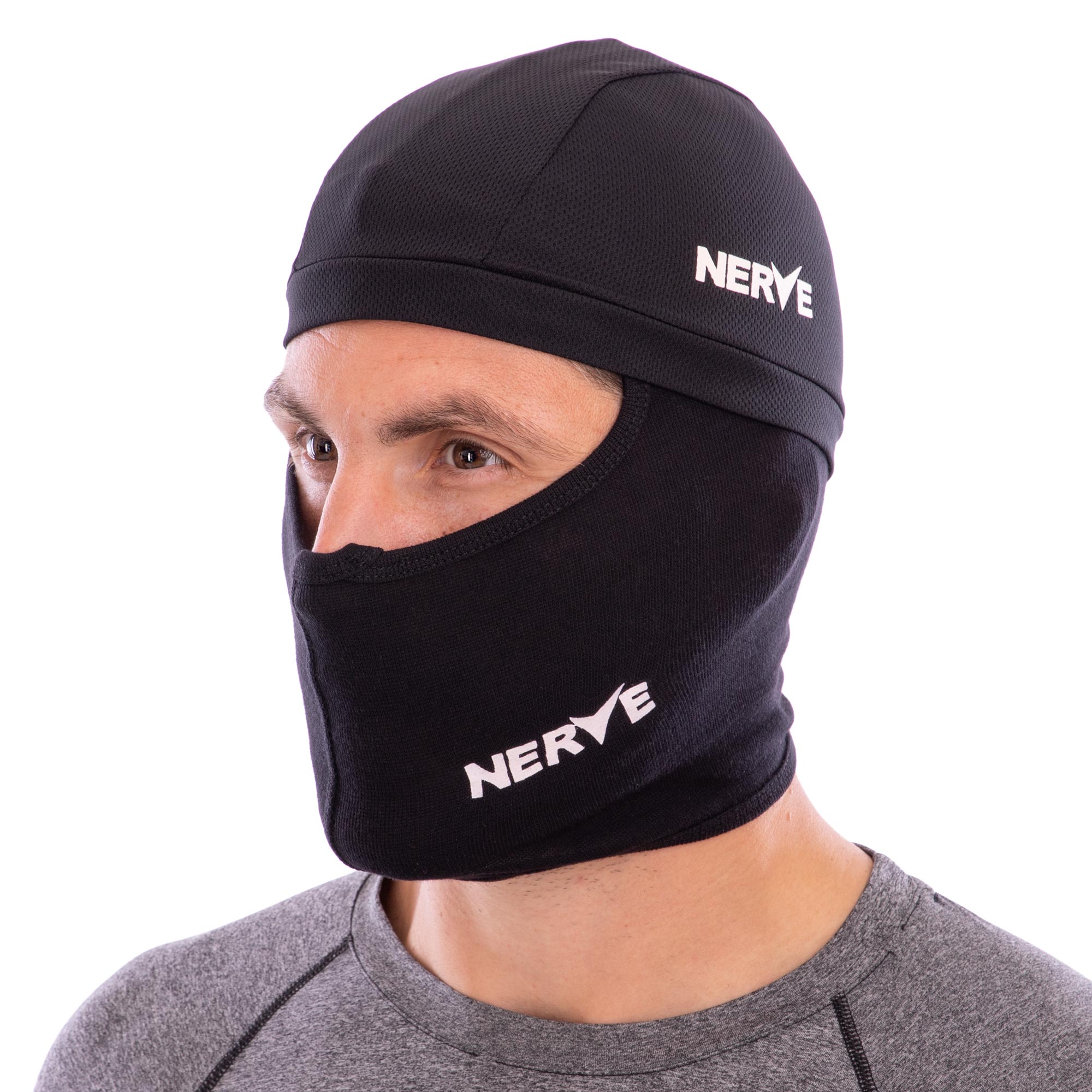 Подшлемник балаклава горнолыжная NERVE M-6375 One size Черный (AN0266)