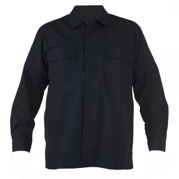 Сорочка 5.11 Tactical ripstop TDU long sleeve shirt Black M Чорний (72002BK-M)