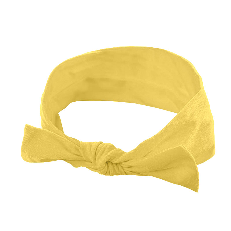 Пов'язка дитяча для волосся Lesko 007 Yellow