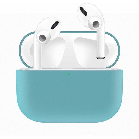 Силіконовий чохол для Airpods Pro ARM тонкий Mint (4555mintgreen)