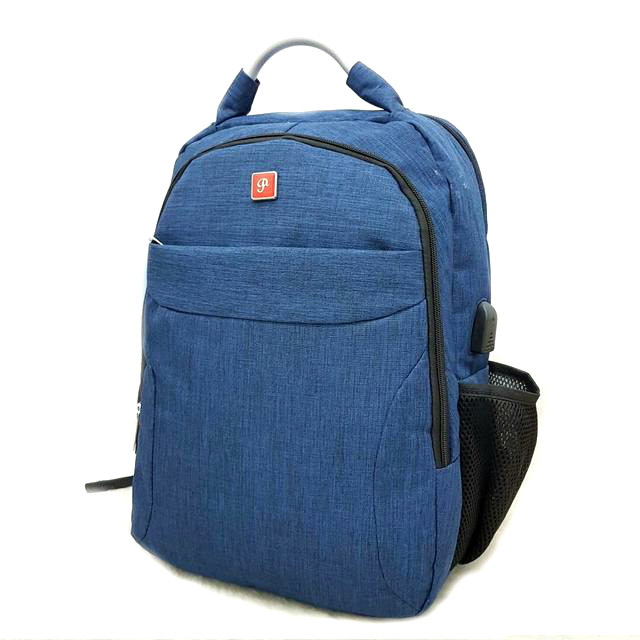 Рюкзак з USB Pinao 8902 MK1984 23 л Blue (gr007005)