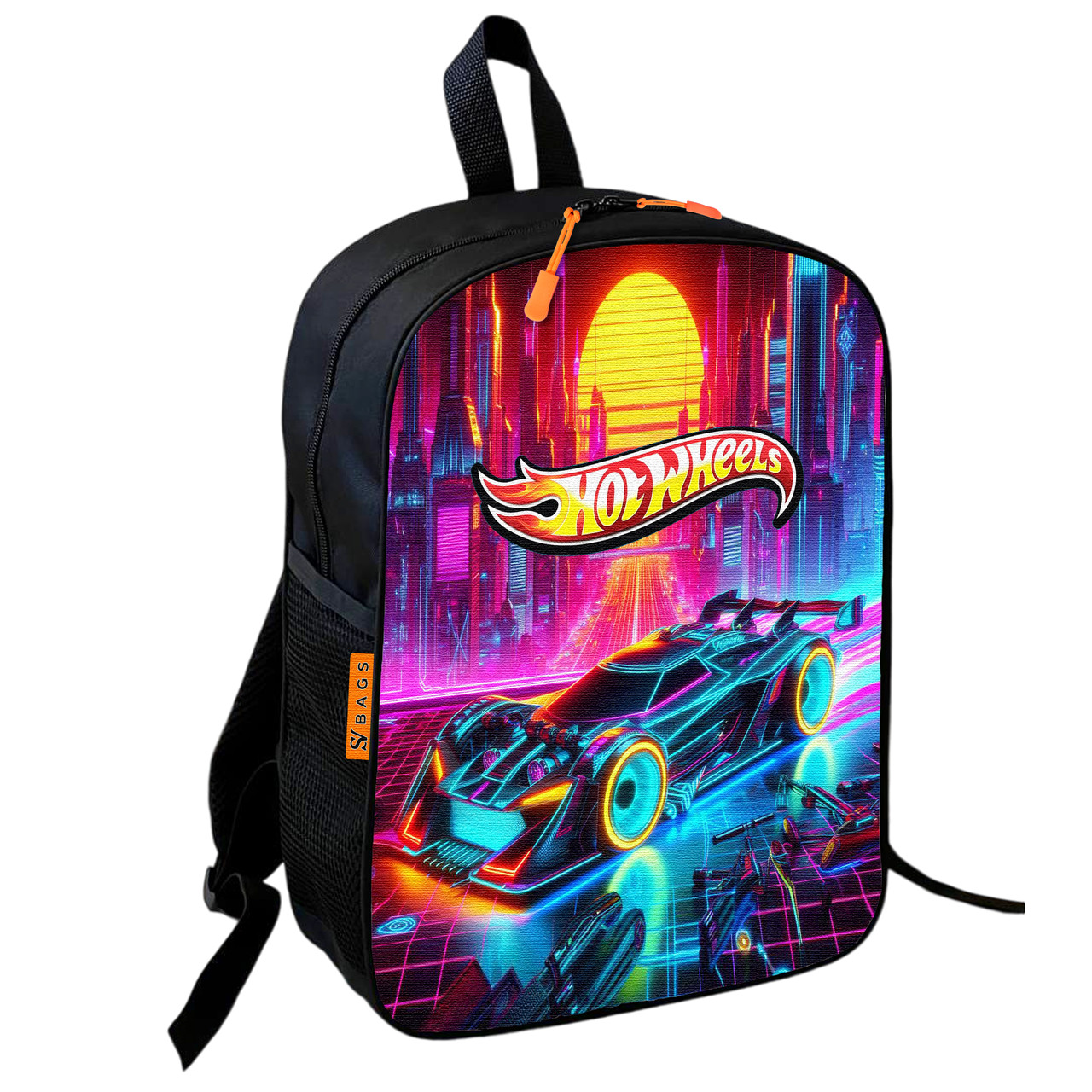 Дитячий шкільний рюкзак Hot Wheels 36х27х13 см, поліестер, різнокольоровий