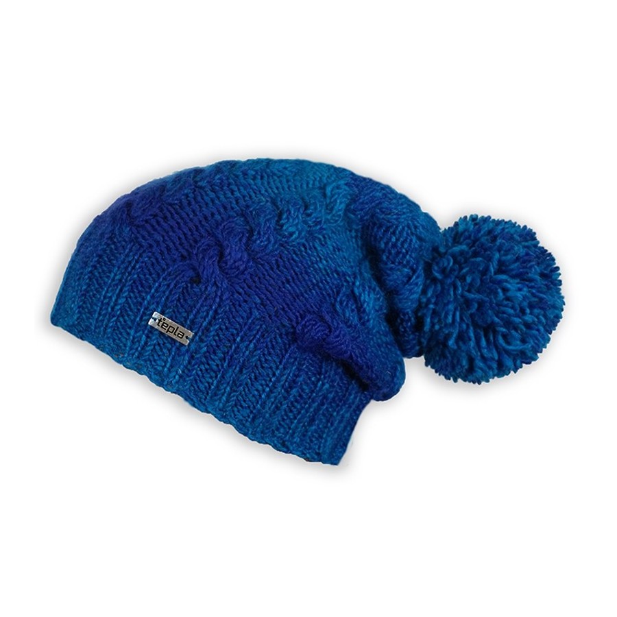 Шапка Tepla Ombre One Size Голубой