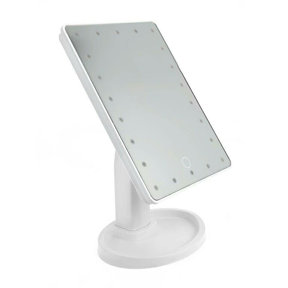 Зеркало для макияжа Large LED Mirror 22 Белый (258775)