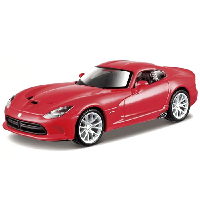 Модель машинки Srt Viper Gts 2013 Red 1:32 Bburago OL32874