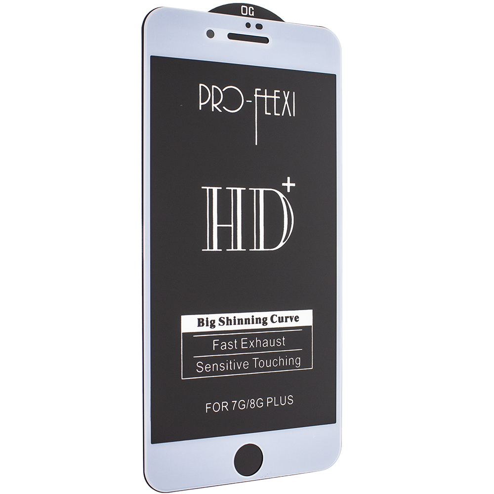 Захисне скло Pro-Flexi HD для iPhone 8 Plus White (00007840)