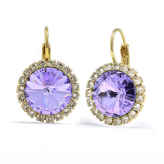Сережки KOBI Rivoli Strass зі Swarovski (7440-3062-10-35)