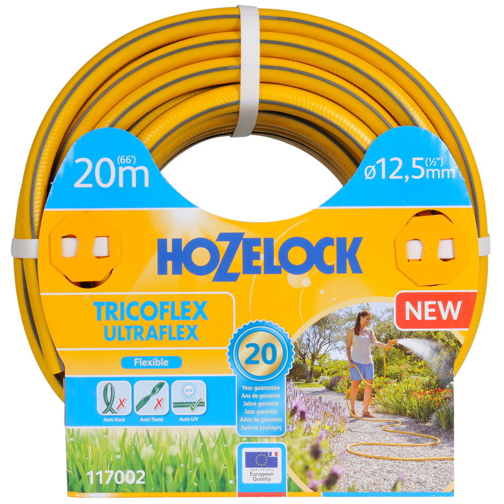 Поливочный шланг 12,5мм Tricoflex Ultraflex 20м HoZelock