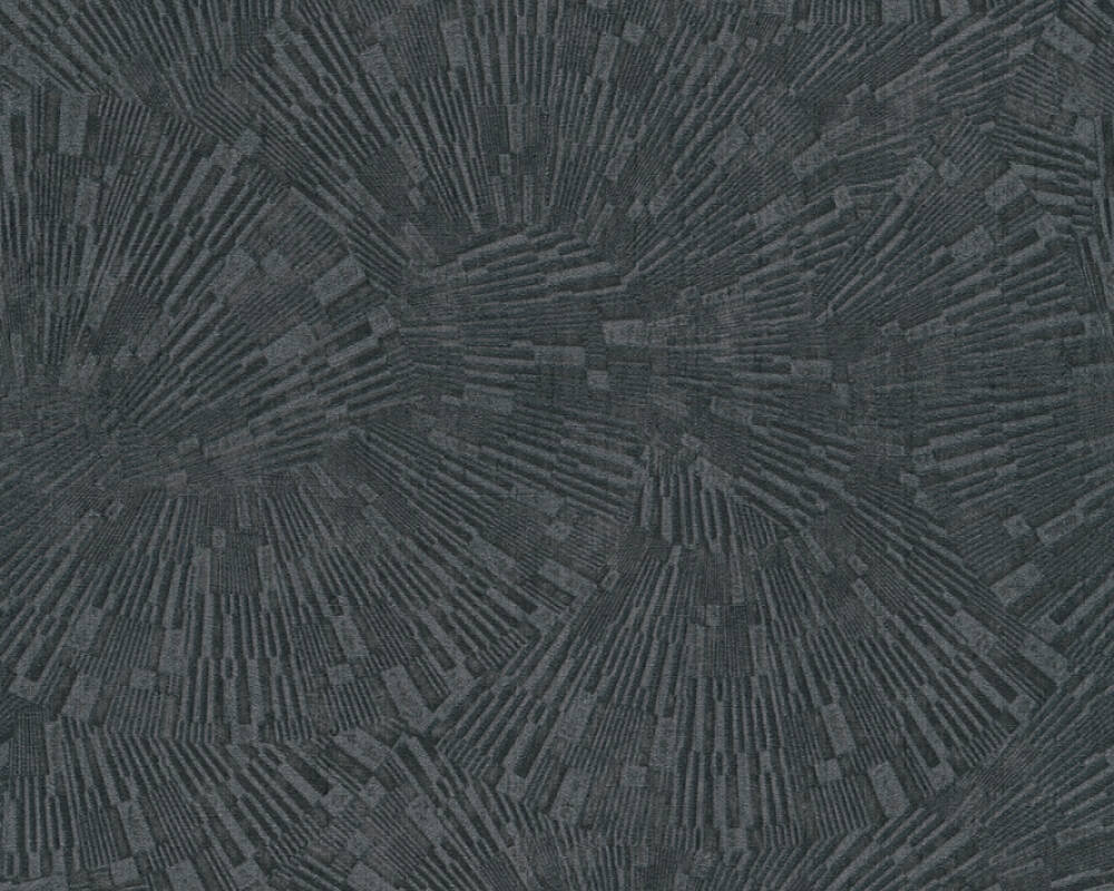 Виниловые обои на флизелиновой основе A.S. Creation Titanium 38203-5 Черный-Серый