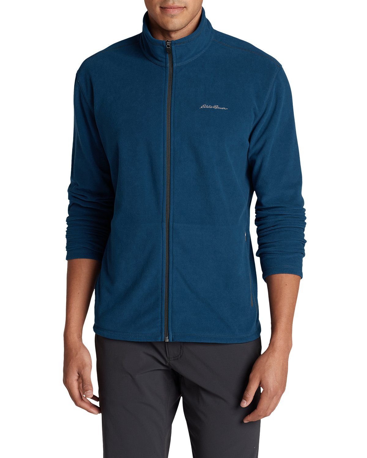 Кофта Eddie Bauer Mens Quest Fleece Full-Zip Jacket Темно-синій (0064CS-M)